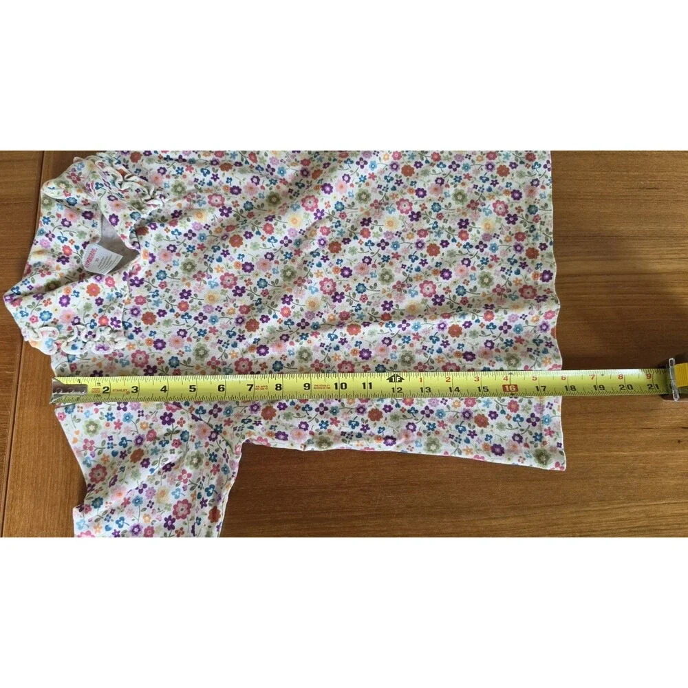 Gymboree Girl's Floral Turtleneck Top Size 10 Vintage READ Description